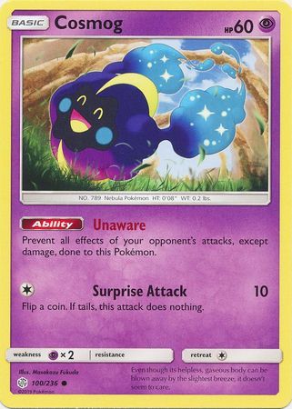 Cosmog - 100/236 - Common available at 401 Games Canada