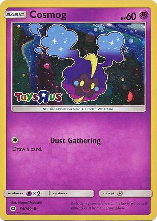 Cosmog - 64/149 - Toys R Us Promo available at 401 Games Canada