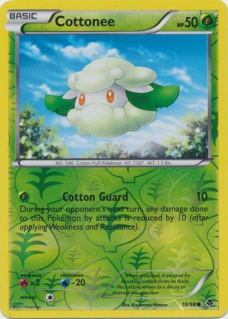 Cottonee - 10/98 - Common - Reverse Holo available at 401 Games Canada