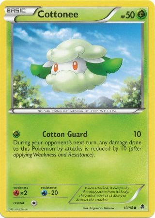 Cottonee - 10/98 - Common available at 401 Games Canada