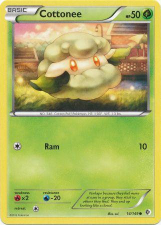 Cottonee - 14/149 - Common available at 401 Games Canada