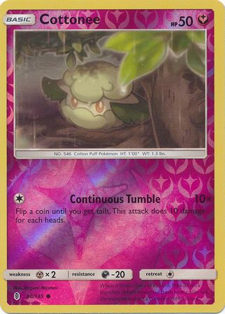 Cottonee - 90/145 - Common - Reverse Holo available at 401 Games Canada