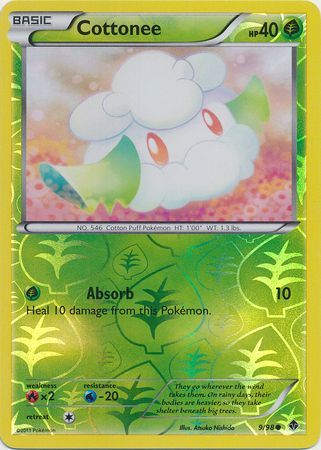 Cottonee - 9/98 - Common - Reverse Holo available at 401 Games Canada