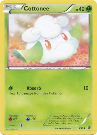 Cottonee - 9/98 - Common available at 401 Games Canada