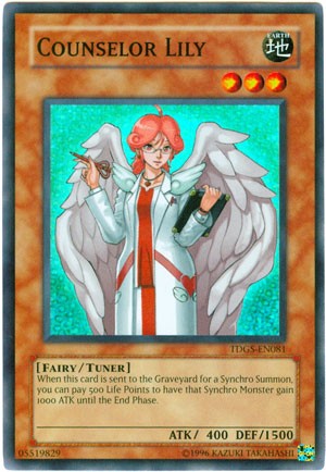 Counselor Lily - TDGS-EN081 - Super Rare - Unlimited available at 401 Games Canada