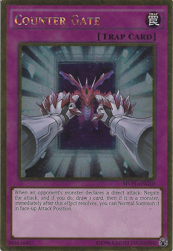 Counter Gate - MVP1-ENG10 - Gold Rare - Unlimited available at 401 Games Canada