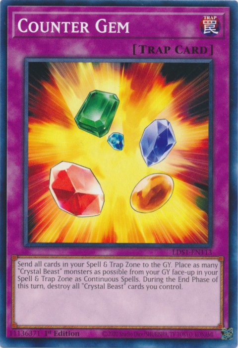 Counter Gem - LDS1-EN113 - Common - 1st Edition available at 401 Games Canada