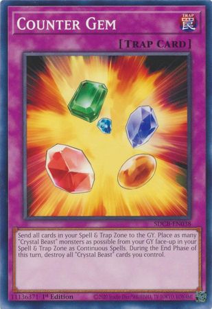 Counter Gem - SDCB-EN038 - Common - 1st Edition available at 401 Games Canada