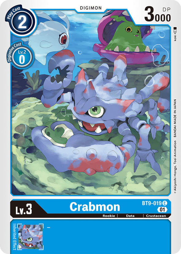 Crabmon - BT9-019 - Common available at 401 Games Canada