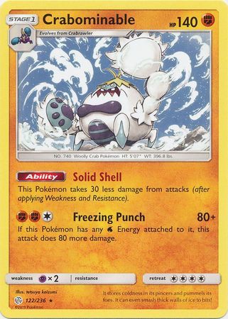 Crabominable - 122/236 - Rare available at 401 Games Canada