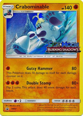 Crabominable - SM47 - Pre-Release Promo available at 401 Games Canada