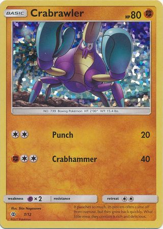 Crabrawler - 7/12 - McDonald's Holo - Promo available at 401 Games Canada