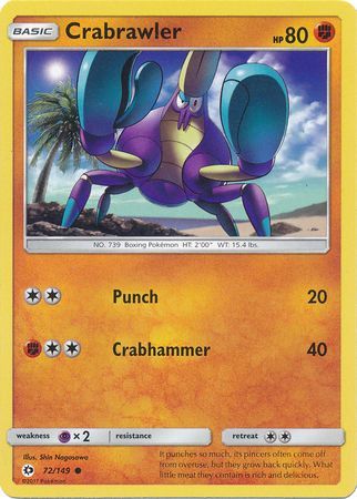 Crabrawler - 72/149 - Common available at 401 Games Canada