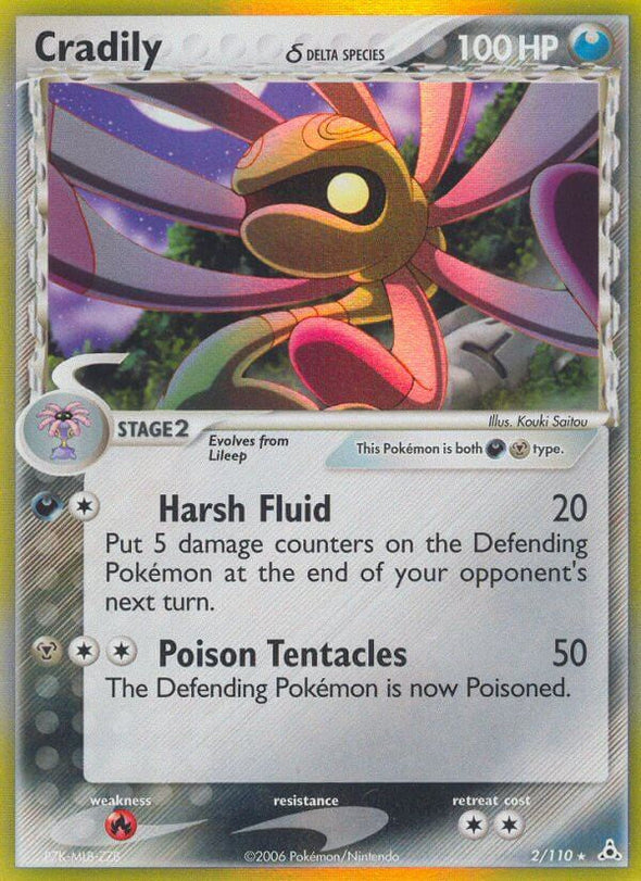 Cradily - 2/110 - Holo Rare available at 401 Games Canada