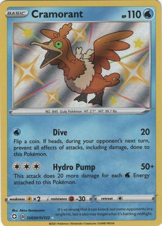 Cramorant - SV030/SV122 - Shiny Rare available at 401 Games Canada