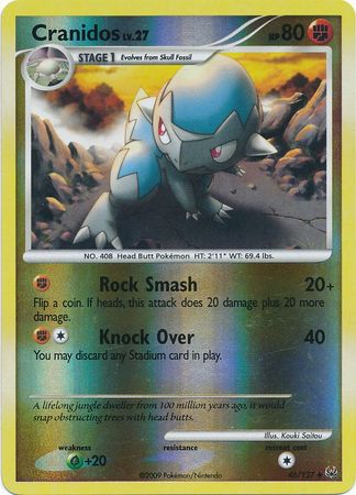 Cranidos - 46/127 - Uncommon - Reverse Holo available at 401 Games Canada