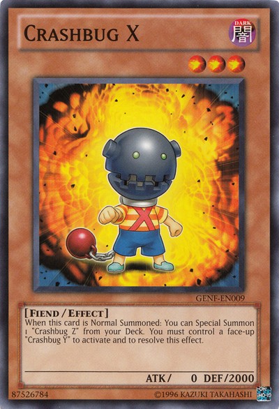 Crashbug X - GENF-EN009 - Common - Unlimited available at 401 Games Canada