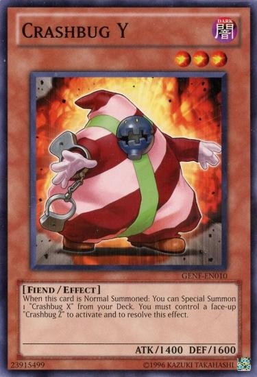 Crashbug Y - GENF-EN010 - Common - Unlimited available at 401 Games Canada