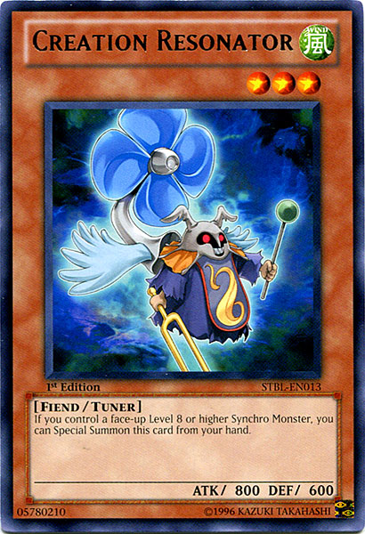 Creation Resonator - STBL-EN013 - Rare - 1st Edition available at 401 Games Canada
