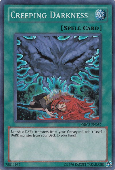 Creeping Darkness - ORCS-EN059 - Super Rare - Unlimited available at 401 Games Canada
