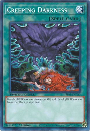 Creeping Darkness - SS05-ENA27 - Common - 1st Edition available at 401 Games Canada