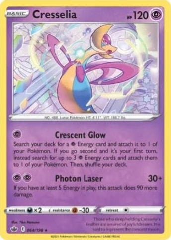 Cresselia - 064/198 - Rare - Theme Deck Exclusive available at 401 Games Canada