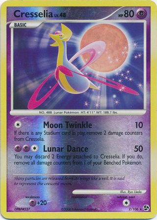 Cresselia - 2/106 - Holo Rare - Reverse Holo available at 401 Games Canada