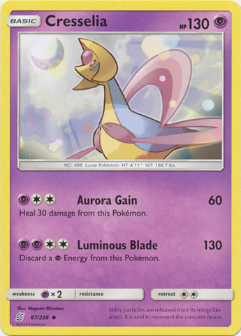 Cresselia - 87/236 - Uncommon available at 401 Games Canada