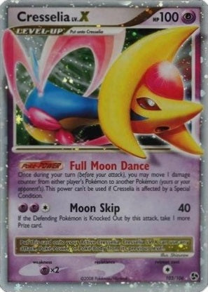 Cresselia LV.X - 103/106 - Ultra Rare available at 401 Games Canada