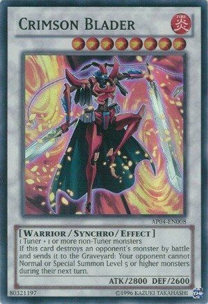 Crimson Blader - AP04-EN008 - Super Rare available at 401 Games Canada