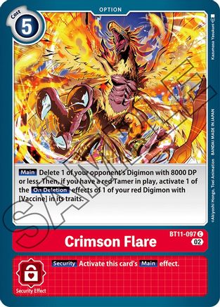 Crimson Flare - BT11-097 - Common available at 401 Games Canada