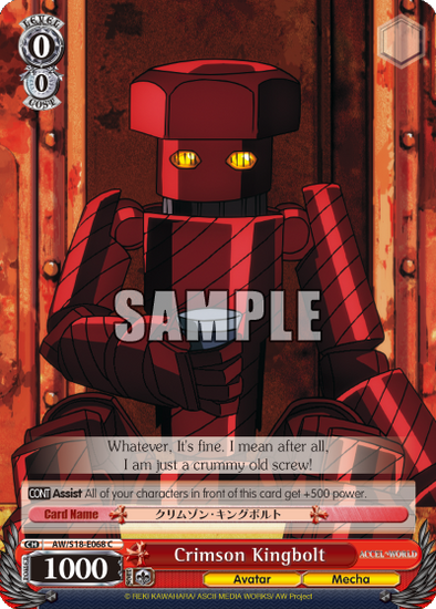 Crimson Kingbolt - AW/S18-E068 - Common available at 401 Games Canada