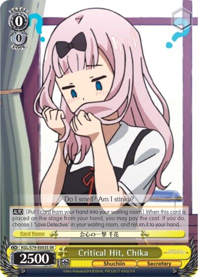 Critical Hit Chika (SR) available at 401 Games Canada