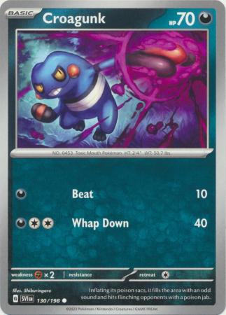 Croagunk - 130/198 - Common available at 401 Games Canada