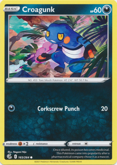 Croagunk - 165/264 - Common available at 401 Games Canada