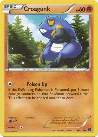 Croagunk - 58/114 - Common available at 401 Games Canada