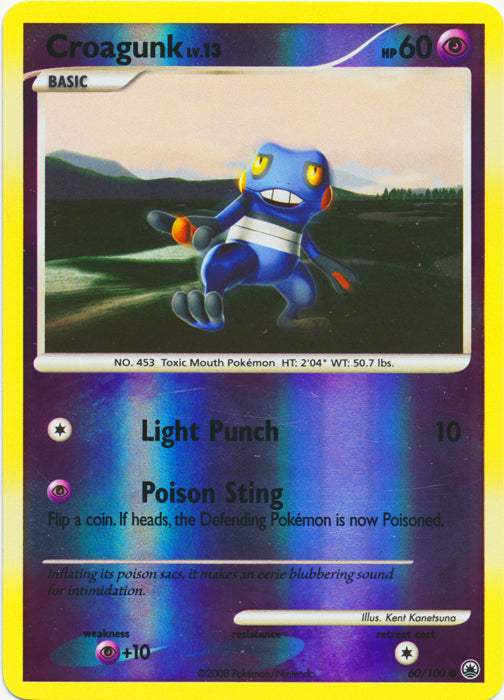 Croagunk - 60/100 - Common - Reverse Holo available at 401 Games Canada