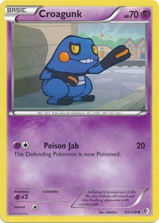 Croagunk - 65/149 - Uncommon available at 401 Games Canada