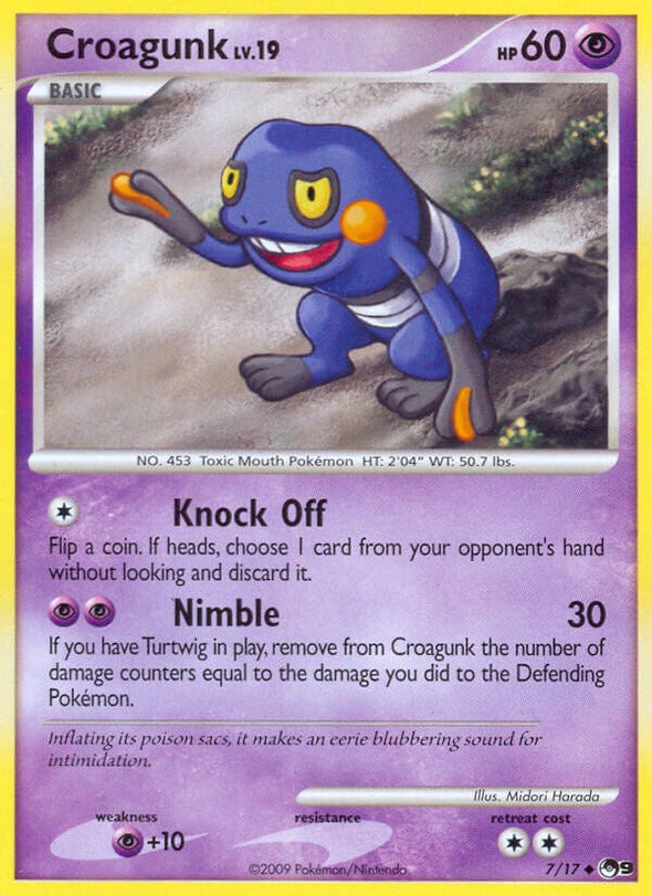 Croagunk - 7/17 - Uncommon available at 401 Games Canada