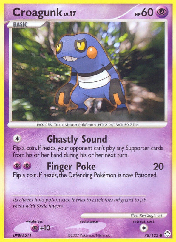 Croagunk - 78/123 - Common available at 401 Games Canada