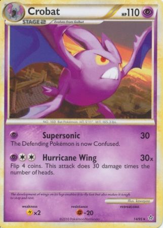 Crobat - 14/95 - Rare available at 401 Games Canada