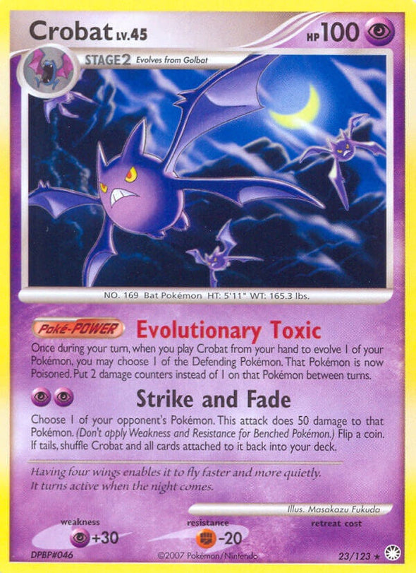 Crobat - 23/123 - Rare available at 401 Games Canada