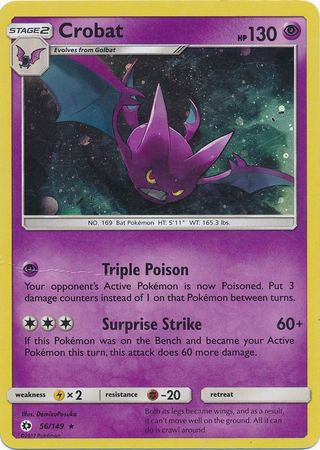 Crobat - 56/149 - Alternate Holo - Promo available at 401 Games Canada