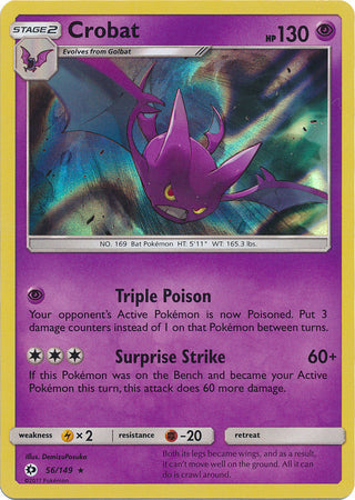 Crobat - 56/149 - Holo Rare available at 401 Games Canada