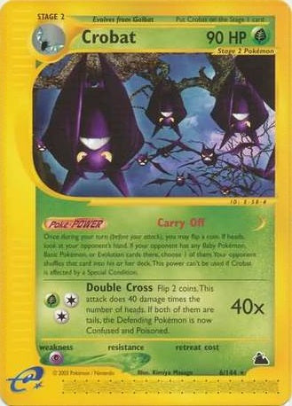 Crobat - 6/144 - Rare available at 401 Games Canada