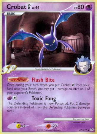 Crobat G - 47/127 - Uncommon available at 401 Games Canada