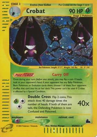 Crobat - H5/H32 - Holo available at 401 Games Canada