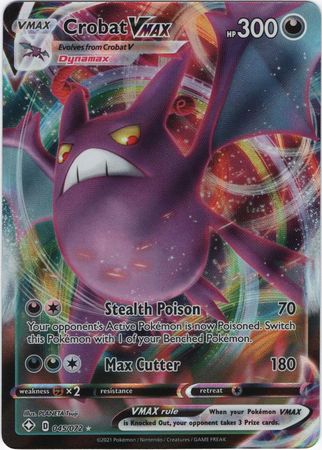 Crobat VMAX - 045/072 - Ultra Rare available at 401 Games Canada