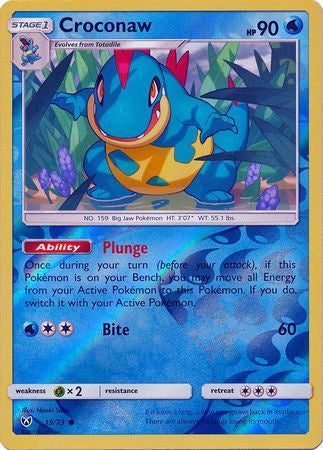 Croconaw - 19/73 - Common - Reverse Holo available at 401 Games Canada