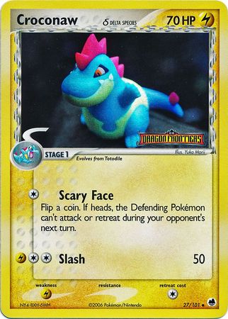 Croconaw - 27/101 - Uncommon - Reverse Holo available at 401 Games Canada